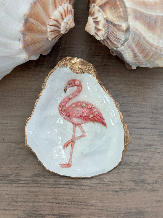 Jeweled Tides Oyster Shell