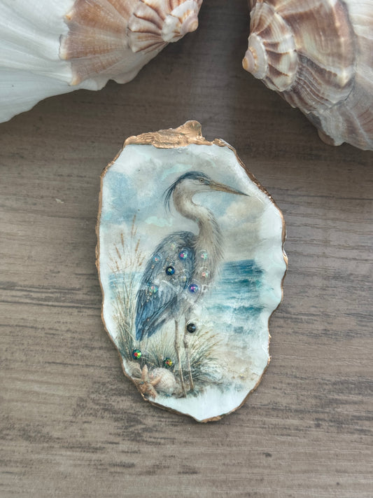 Painted Tides Oyster Shell