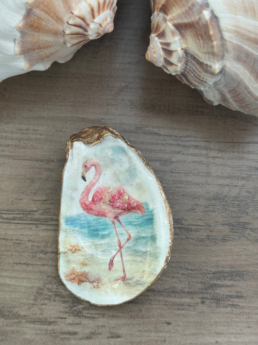 Painted Tides Oyster Shell