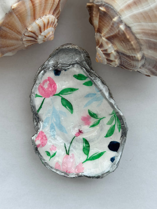 Decoupage Oyster Shell