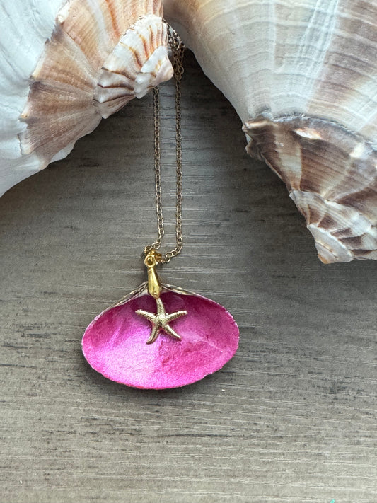 Coastal Treasures Shell Necklace