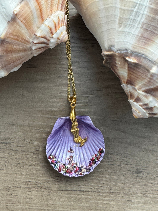 Coastal Treasures Shell Necklace