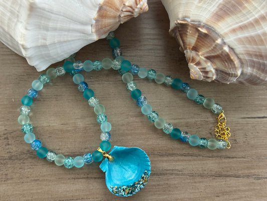 Coastal Treasure Shell Necklace