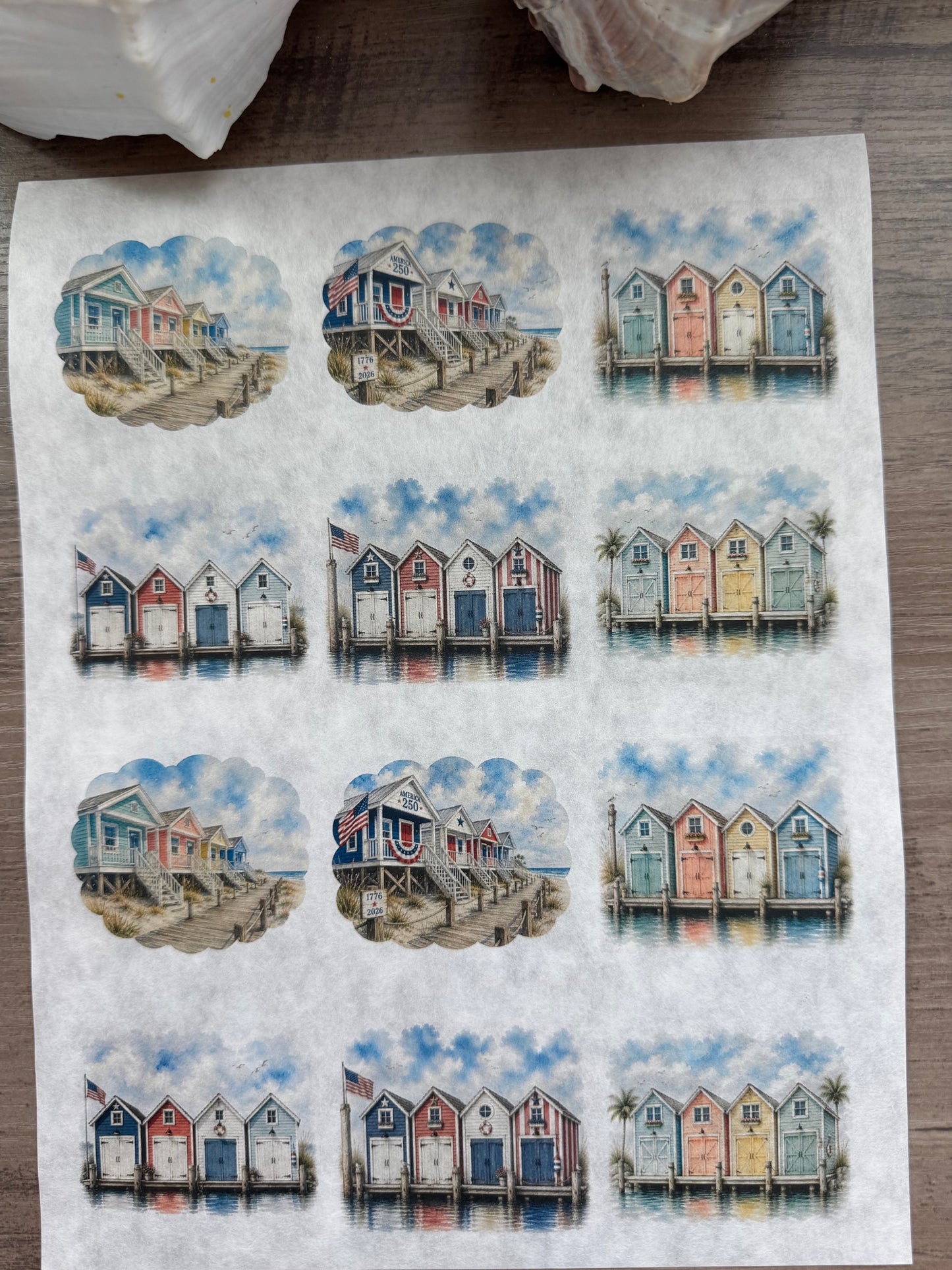 Waterfront Living Rice Paper