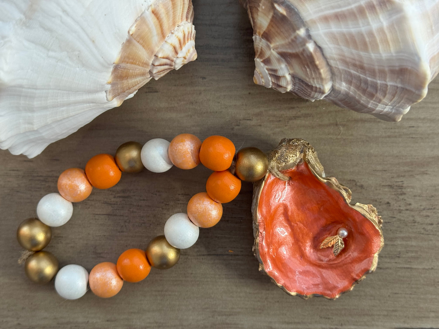 Coastal Fall Wine Bottle Charm