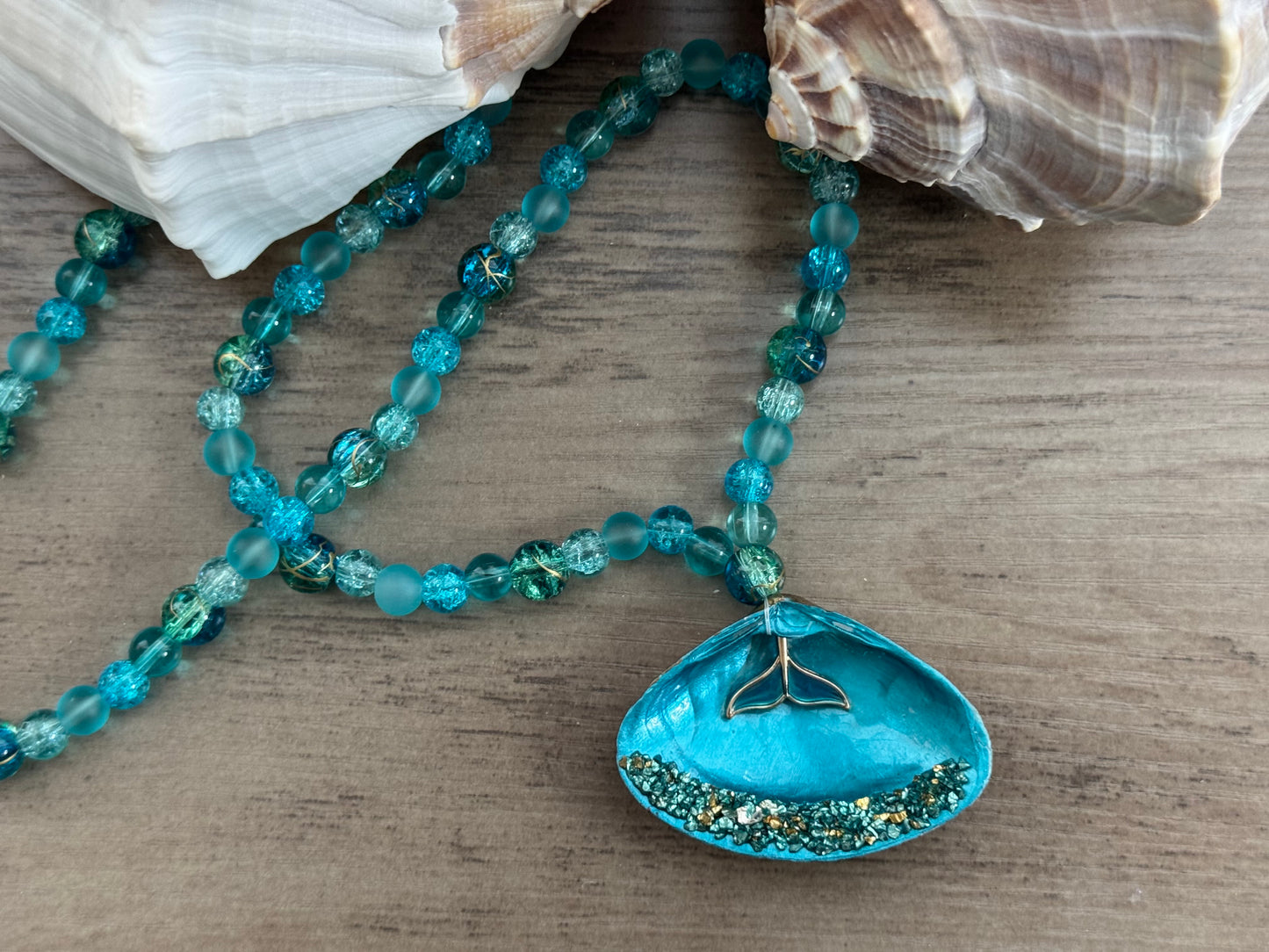 Coastal Treasure Shell Necklace