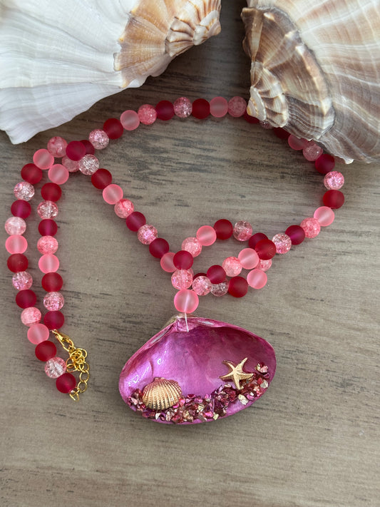 Coastal Treasure Shell Necklace