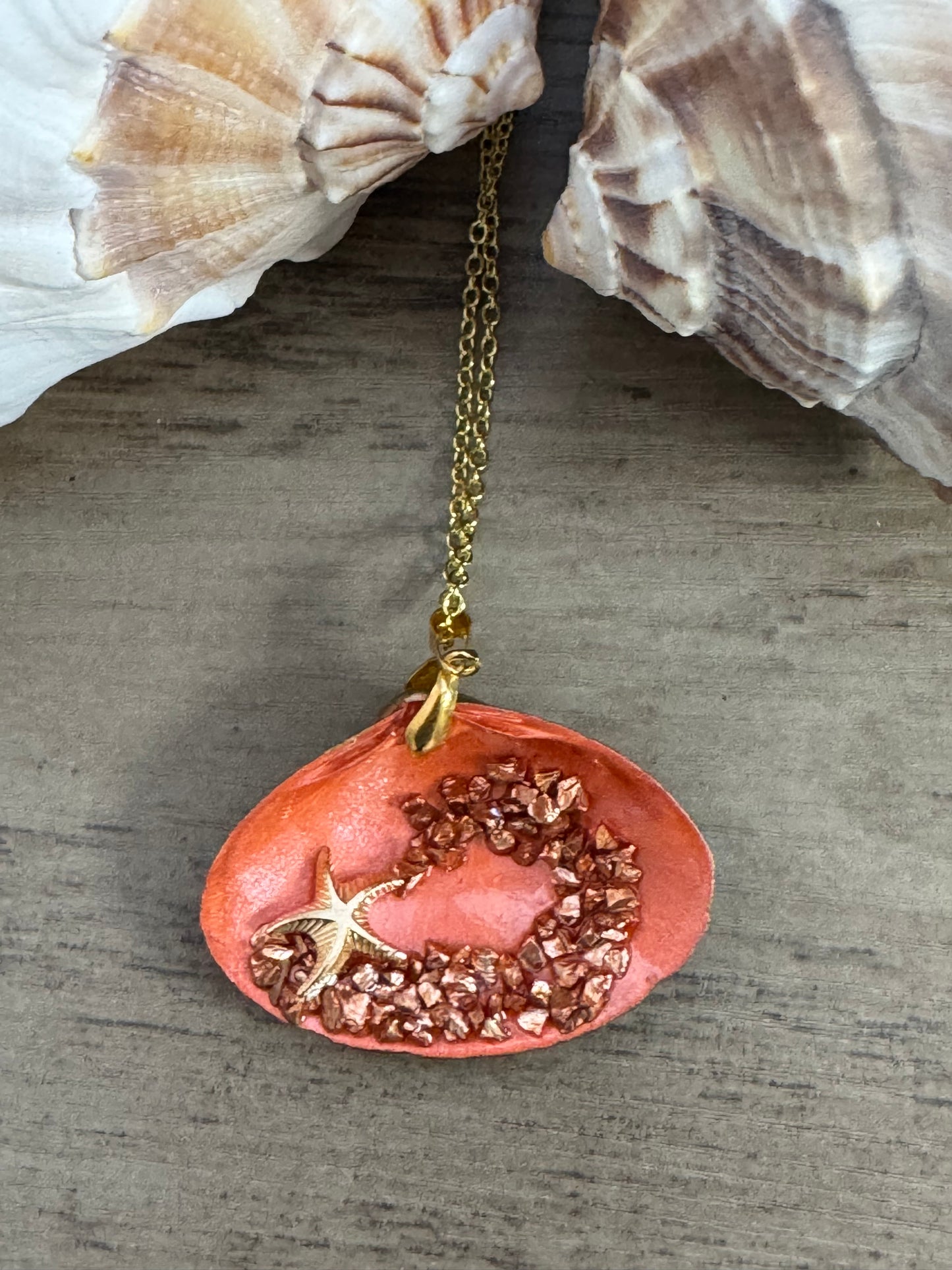 Coastal Treasure Shell Necklace