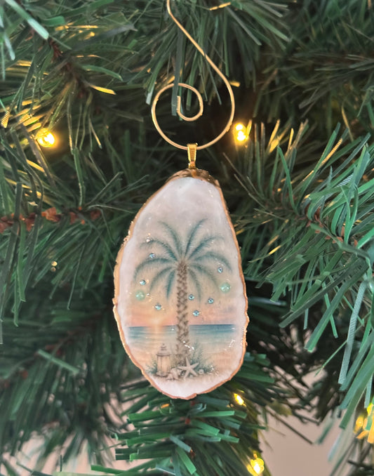 Mini Coastal Christmas Ornament