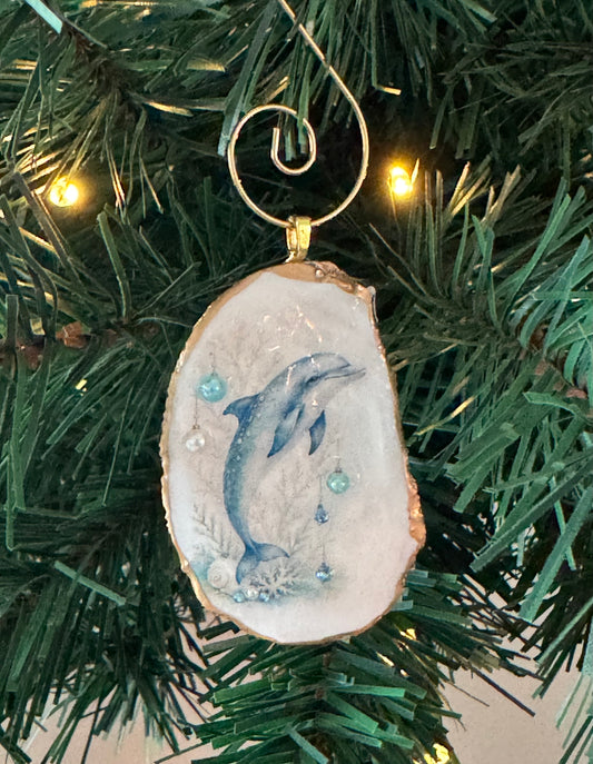 Mini Coastal Christmas Ornament