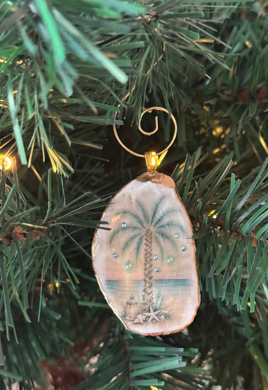 Mini Coastal Christmas Ornament