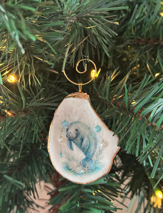 Mini Coastal Christmas Ornament