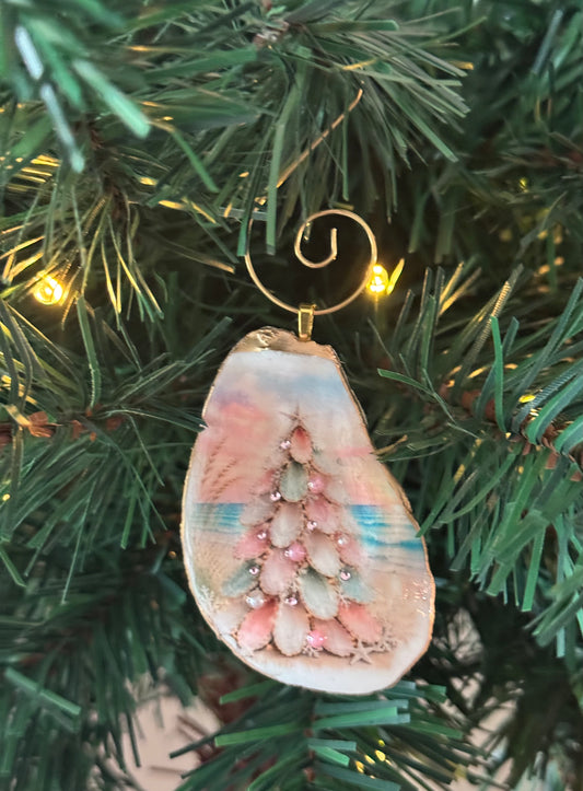 Mini Coastal Christmas Ornament