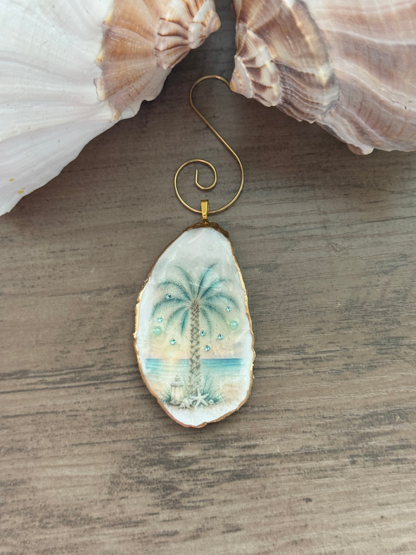Mini Coastal Christmas Ornament