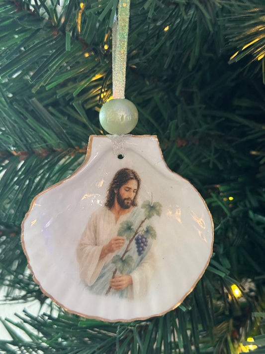 Jesus Christmas Tree Ornament