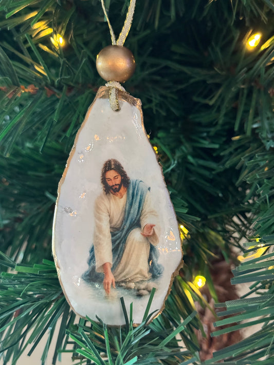 Jesus Christmas Tree Ornament
