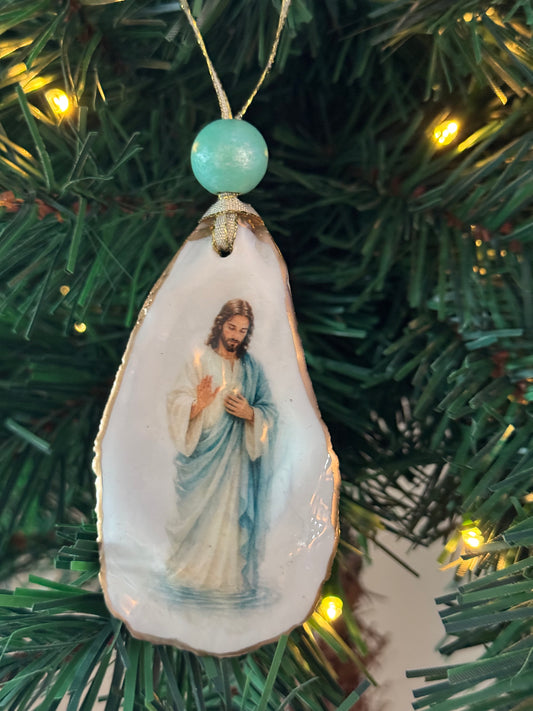 Jesus Christmas Tree Ornament