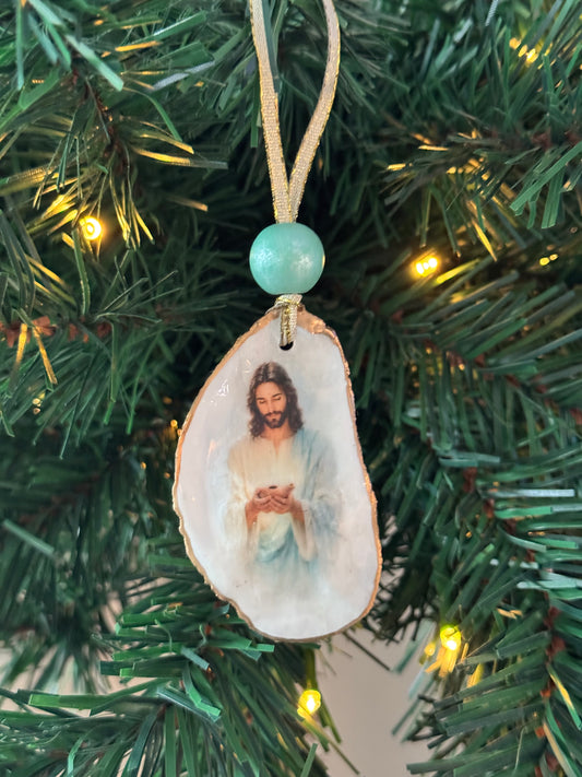 Jesus Christmas Tree Ornament