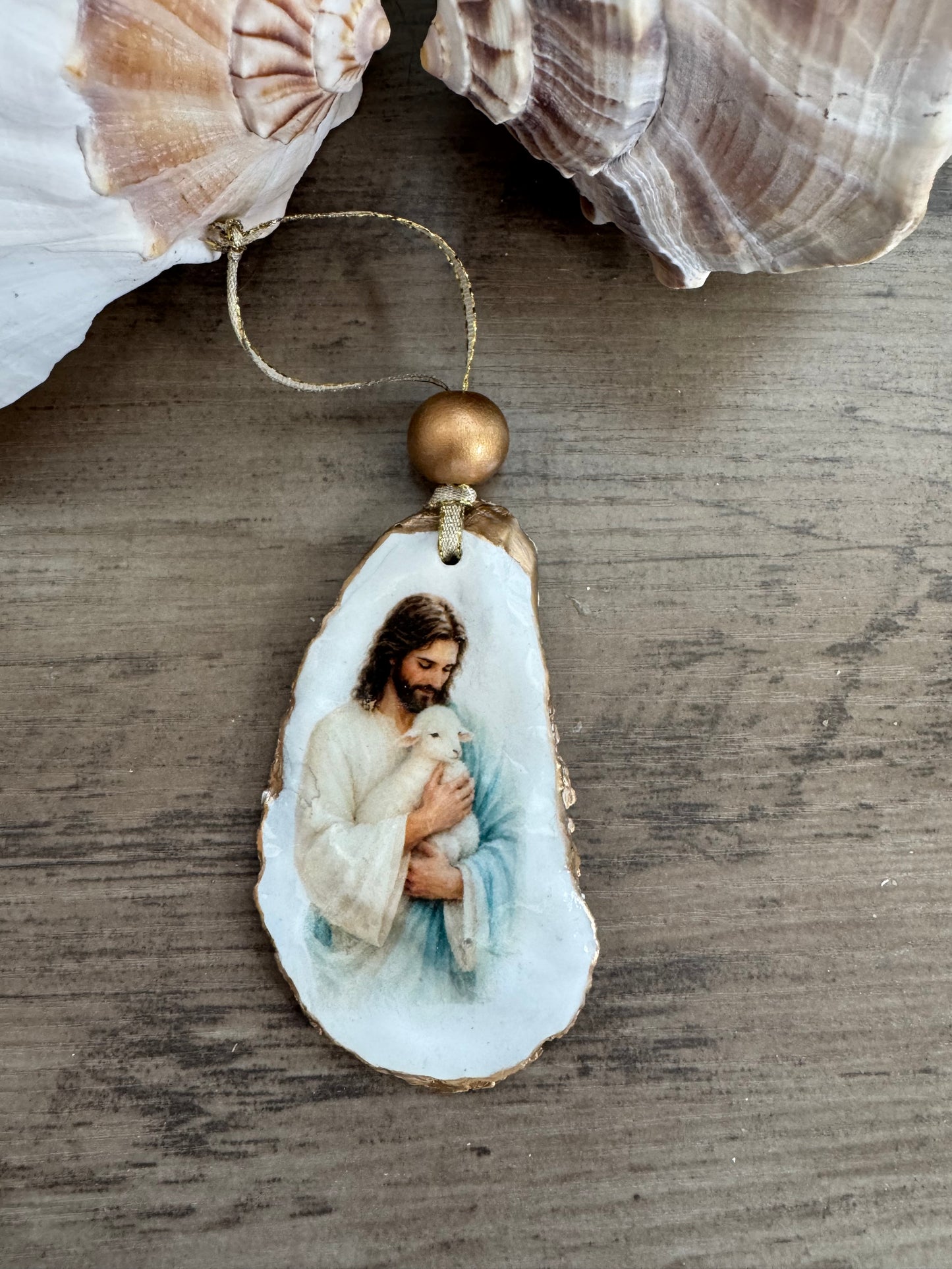 Jesus Christmas Tree Ornament