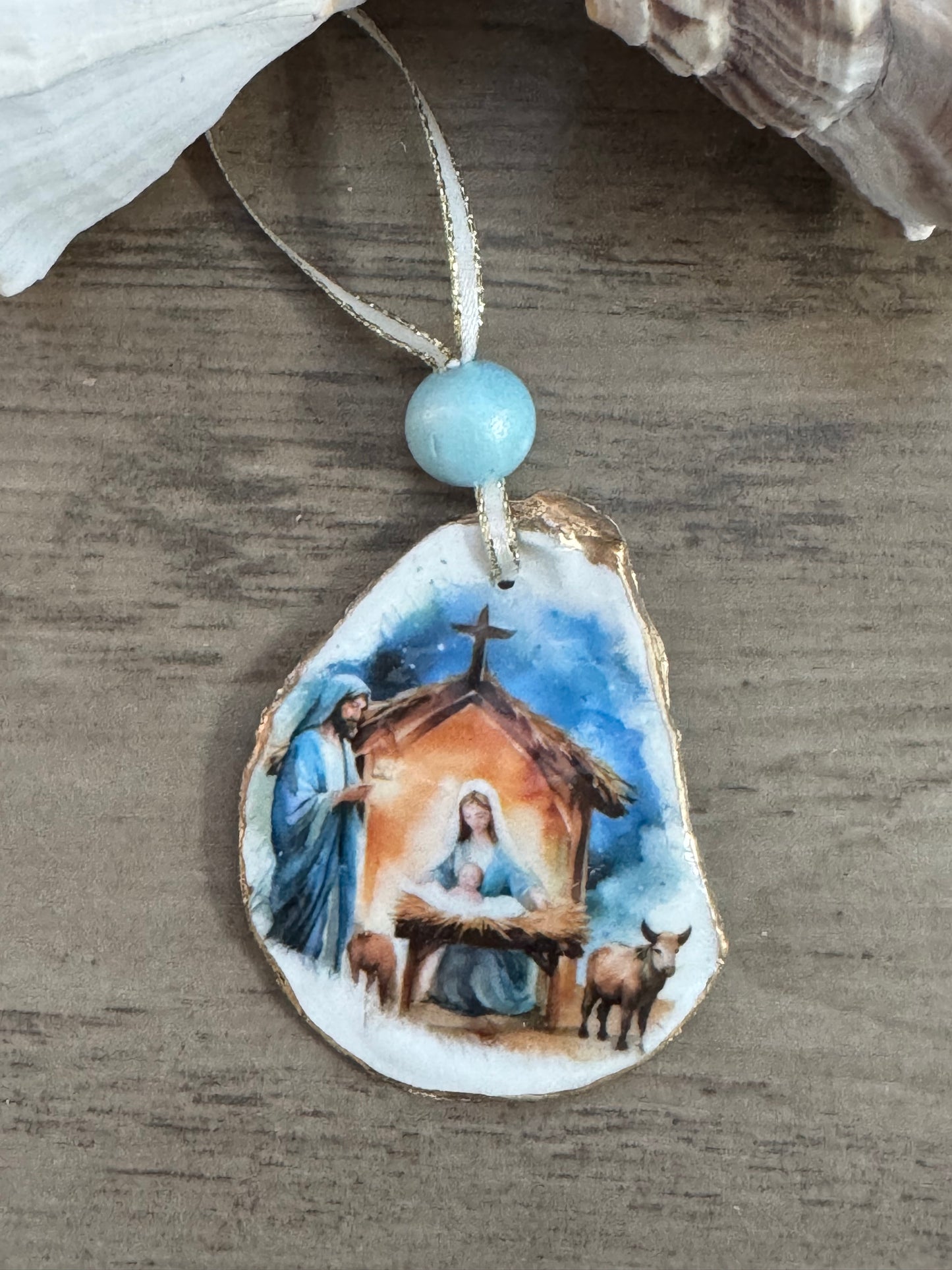 Coastal Christmas Ornament