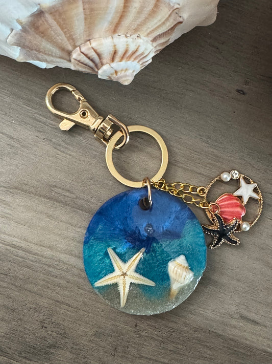 Large Coastal Purse/Bag Charm