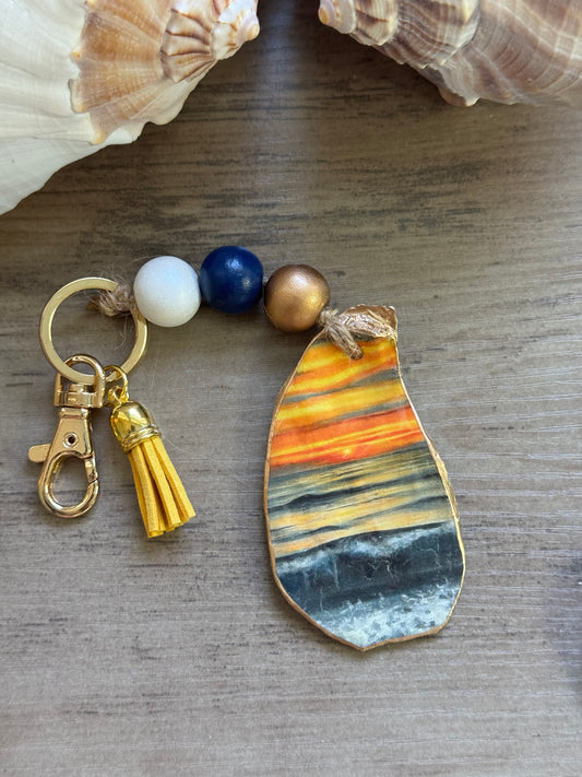 Golden Hour Keychain/Bag Charm