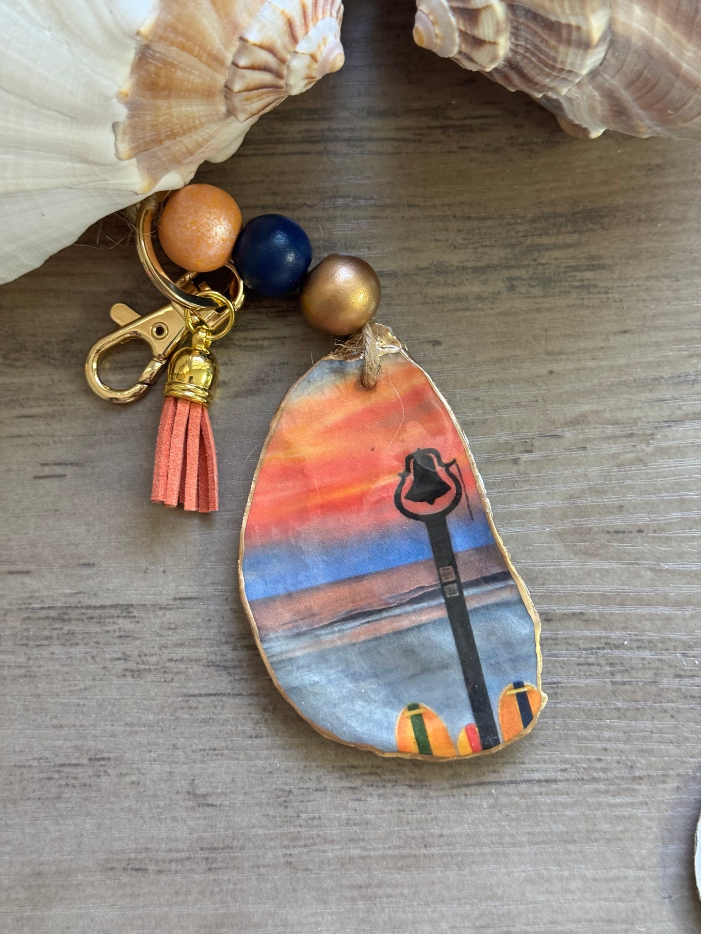 Golden Hour Keychain/Bag Charm