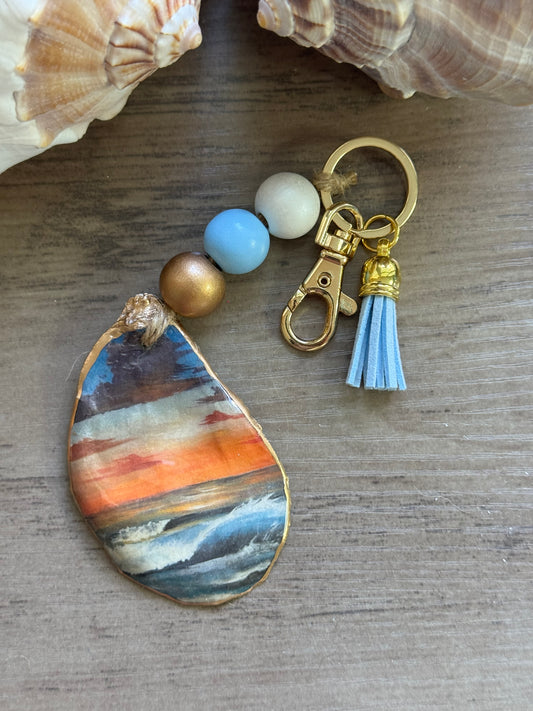 Golden Hour Keychain/Bag Charm