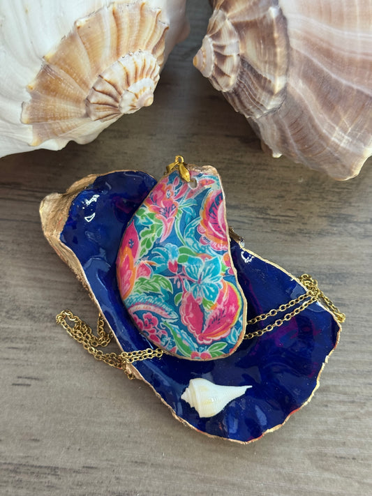 Seaside Expressions Trinket Tray With Necklace