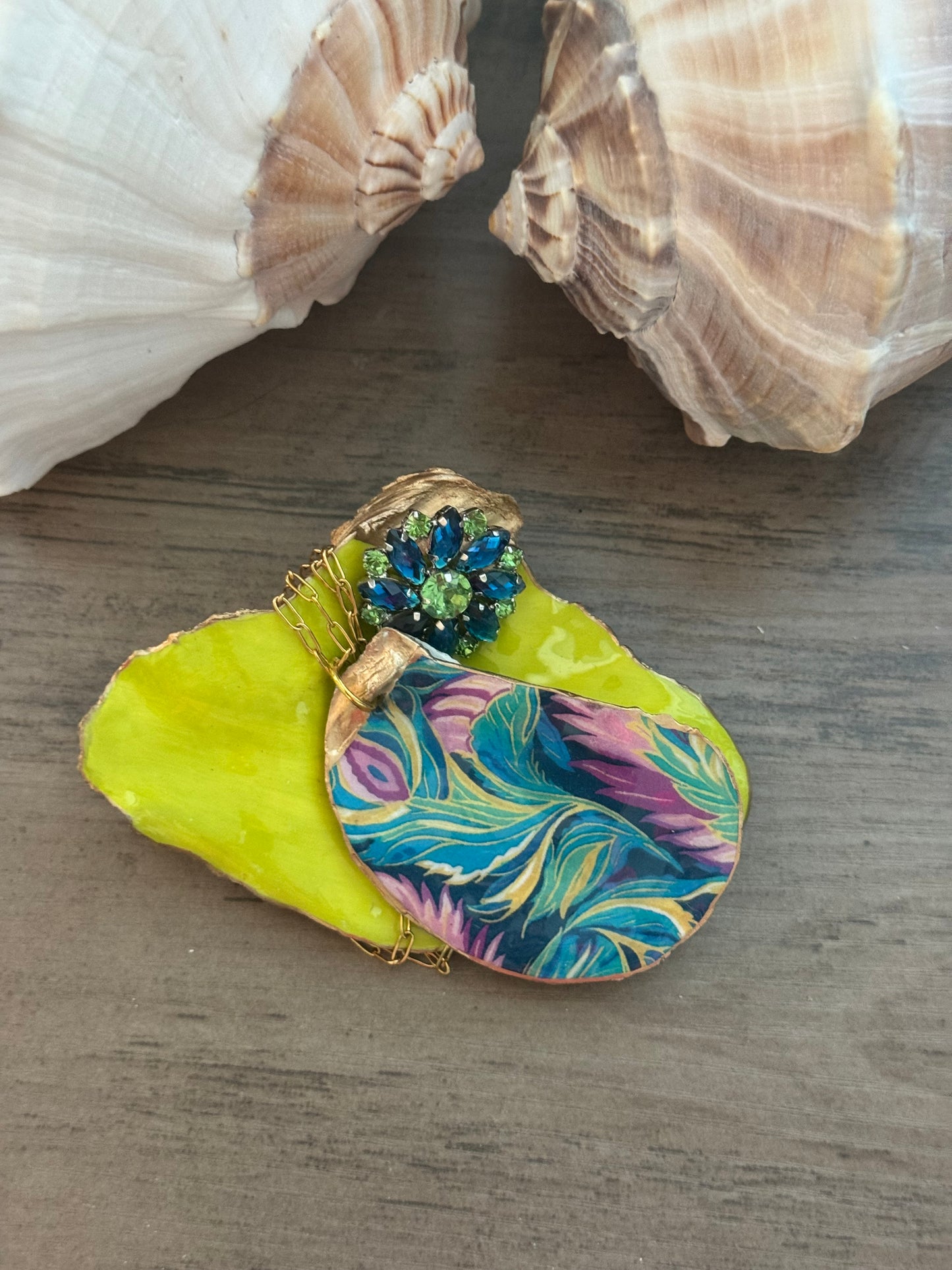 Seaside Expressions Trinket Tray With Necklace