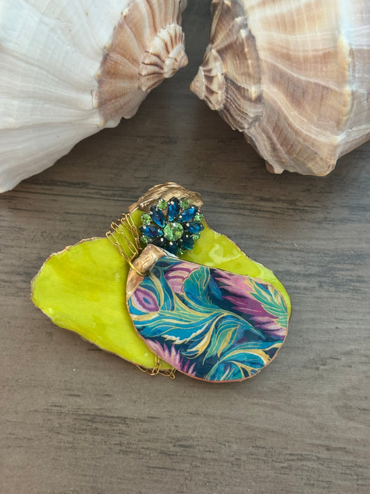 Seaside Expressions Trinket Tray With Necklace